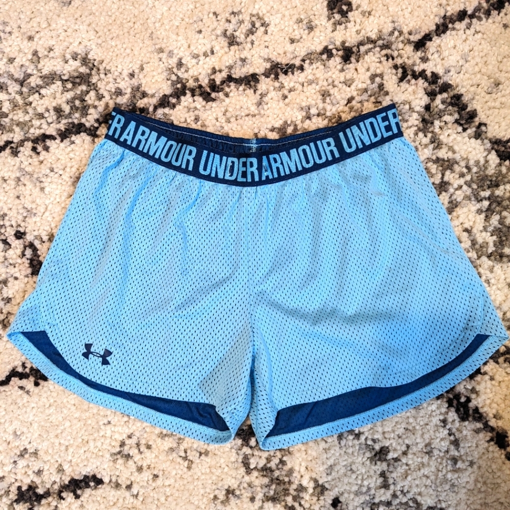 Blue Under Armour Workout shorts